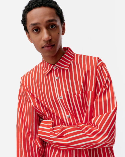 Marimekko Unisex Jokapoika Shirt Red