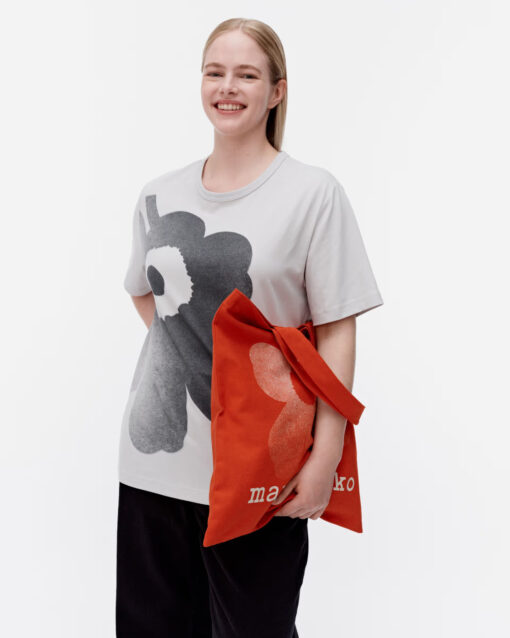 Marimekko Vankka Unikko Placement Bag Red
