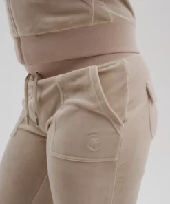 Juicy Couture Classic Velour Del Ray Pocket Pant String
