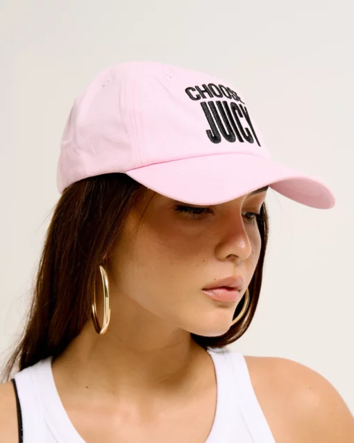 Juicy Couture Choose Juicy Cap Juicy Pink