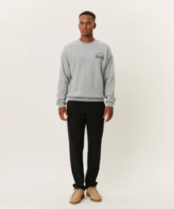 Les Deux Legacy Court Sweatshirt Grey Melange