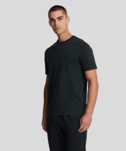 Lyle & Scott Tonal Eagle T-Shirt Jet Black