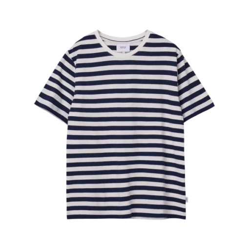 Makia Woman Verkstad T-Shirt Navy/White