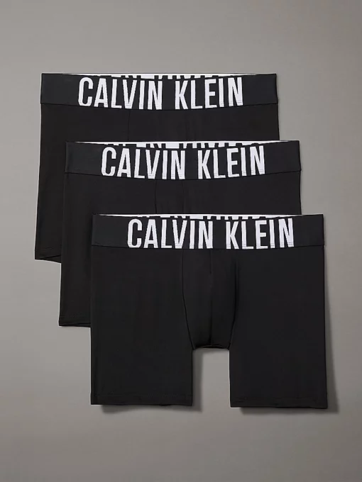 Calvin Klein Intense Power 3-Pack Trunks Black
