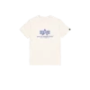 Alpha Industries Basic T-shirt Vint.white/night purple