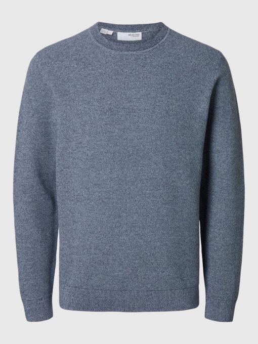 Selected Homme Ross Crew Neck Knit Oceana