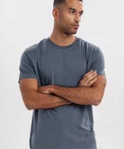 Resteröds Bamboo Tee Grey
