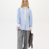 InWear Mylee Collar Shirt Aqua Blue