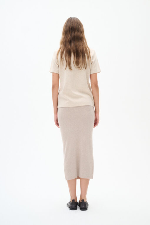 InWear Udelia Rib Skirt Haze Melange
