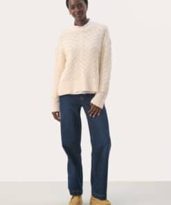 Part Two Piaclara Pullover Whitecap Gray
