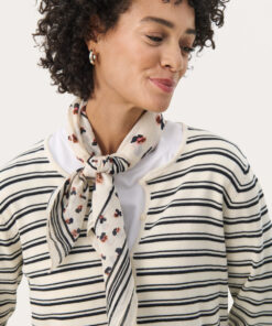 Part Two Phi Scarf Multi Blurred Flower