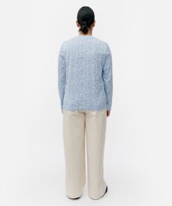 Marimekko Sekunti Piirto Unikko Shirt Light Blue