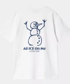 Carhartt WIP S/S Ice T-Shirt White