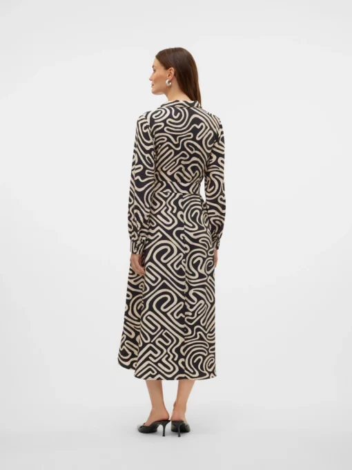 Vero Moda Vigdis 7/8 Dress Black