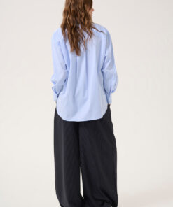 My Essential Wardrobe Bellamw Shirt Kentucky Blue Striped