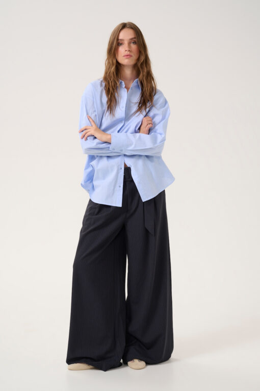 My Essential Wardrobe Bellamw Shirt Kentucky Blue Striped