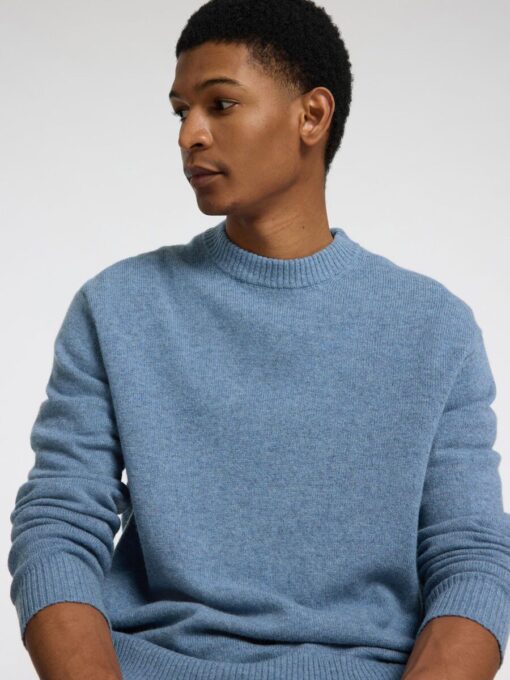 Selected Homme Reuben Relaxed Crew Neck Knit Oceana