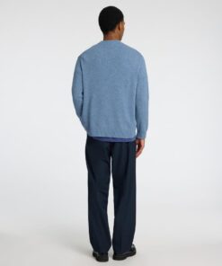 Selected Homme Reuben Relaxed Crew Neck Knit Oceana