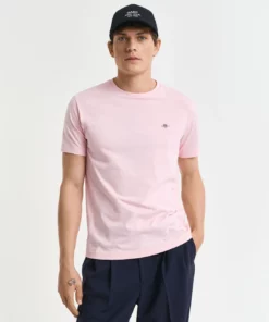 Gant Shield SS T-shirt California Pink