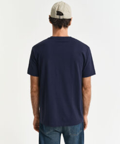 Gant Pocket T-shirt Evening Blue