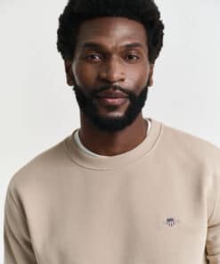 Gant Shield C-Neck Dry Sand