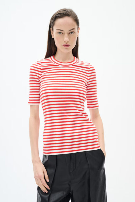 InWear DagnaIW Striped T-shirt Red Stripe