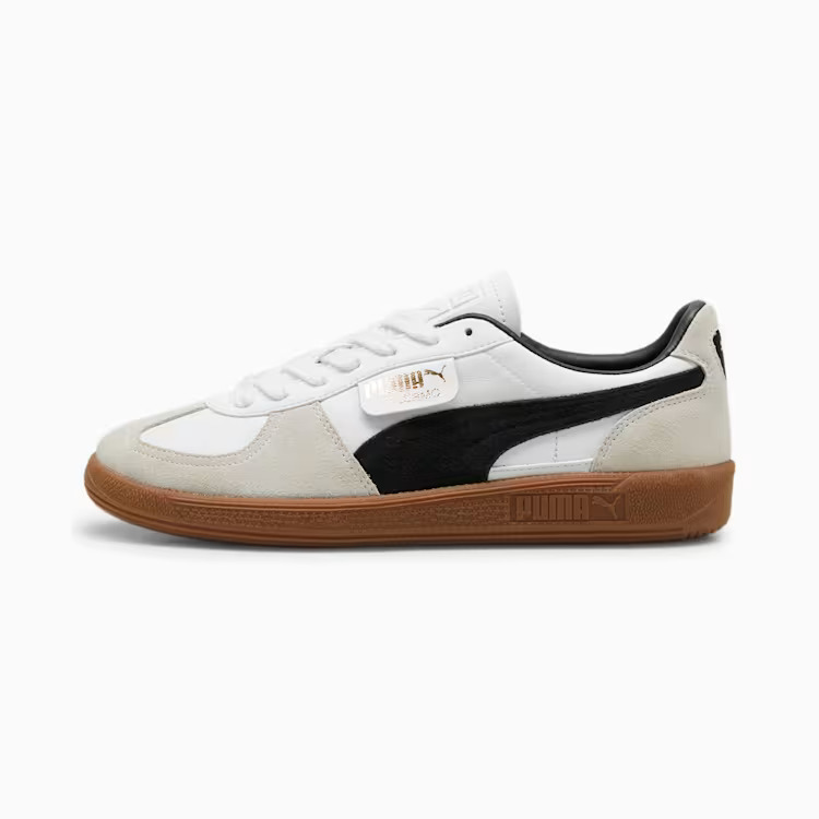 Puma Palermo Leather Sneakers Unisex White-Vapor Gray-Gum