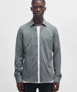 Boss Mysoft Shirt Grey