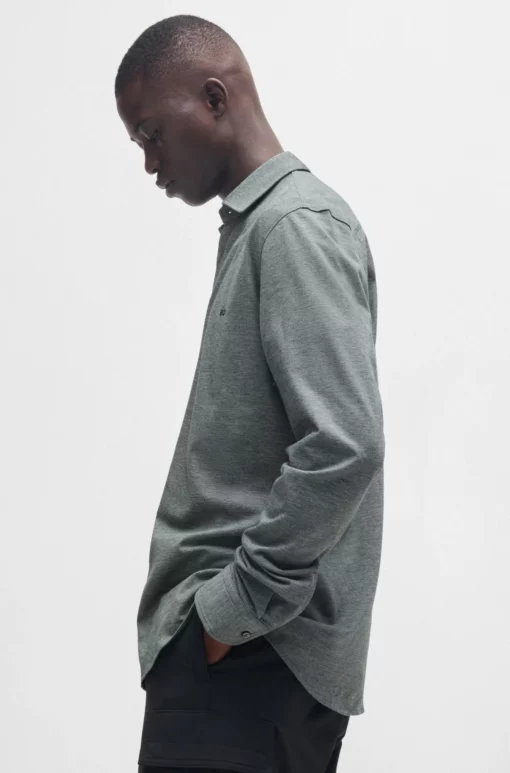 Boss Mysoft Shirt Grey