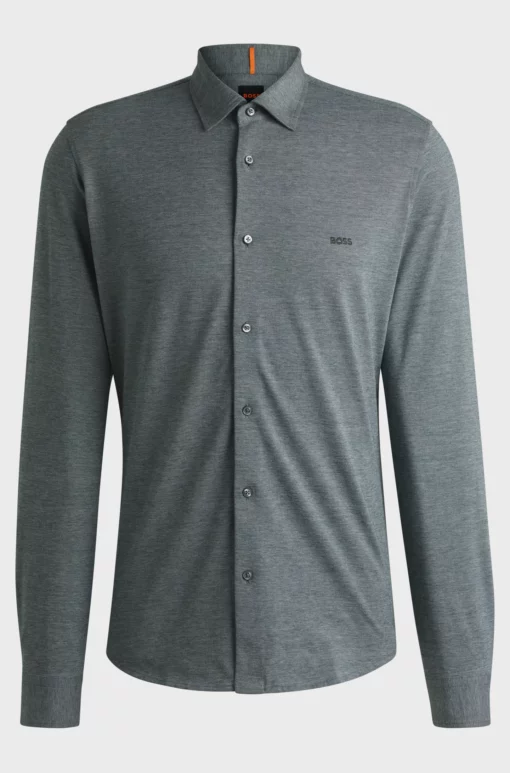 Boss Mysoft Shirt Grey