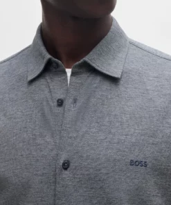 Boss Mysoft Shirt Dark Grey