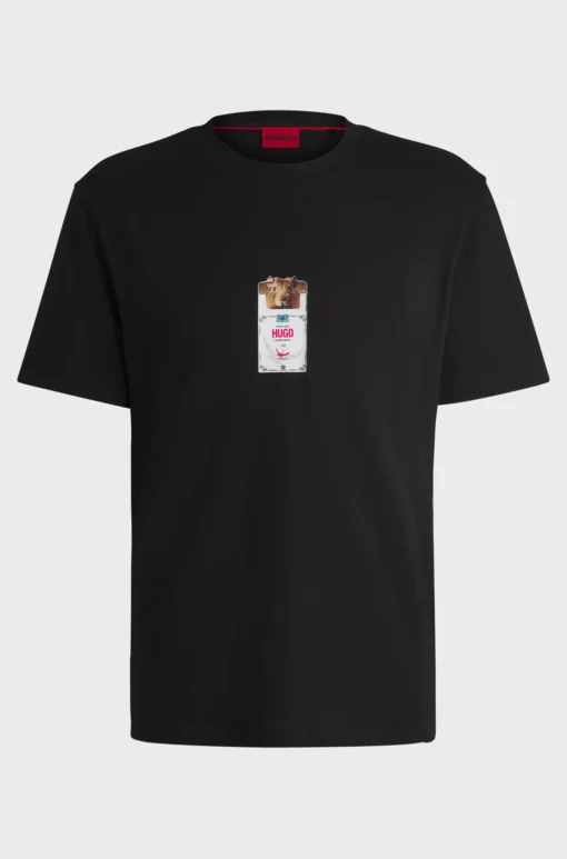 Hugo Dilesses T-shirt Black