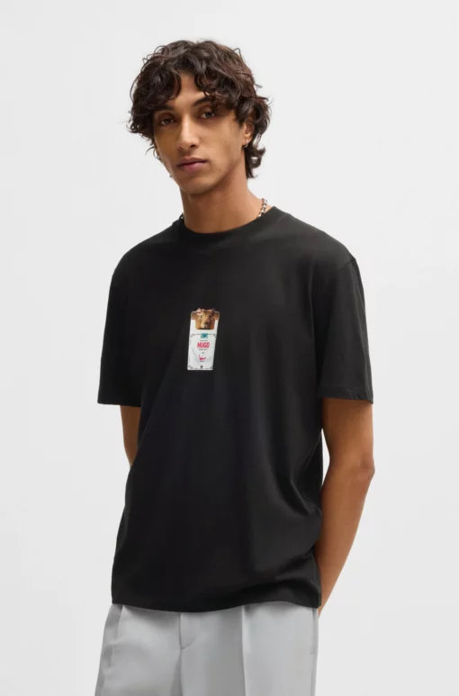 Hugo Dilesses T-shirt Black
