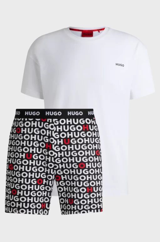 Hugo Tortuga Short Set White