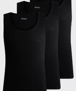 Boss 3-Pack Tanktop Black