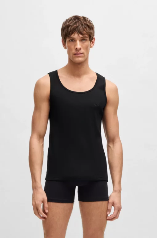 Boss 3-Pack Tanktop Black