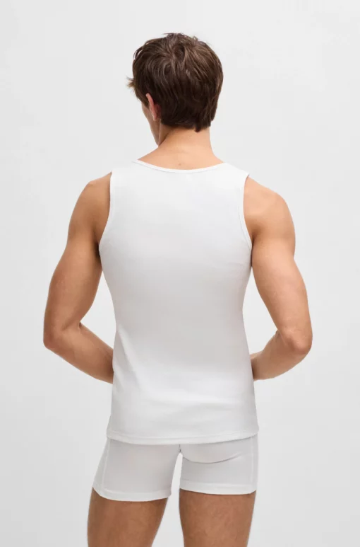 Boss 3-Pack Tanktop White