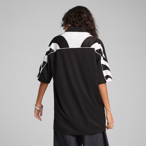 FUTURE.PUMA.ARCHIVE Relaxed Football Jersey Unisex T-shirt Black