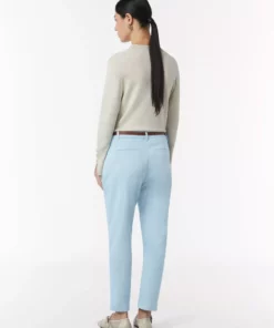 Comma, 7/8 Trousers Pale Blue