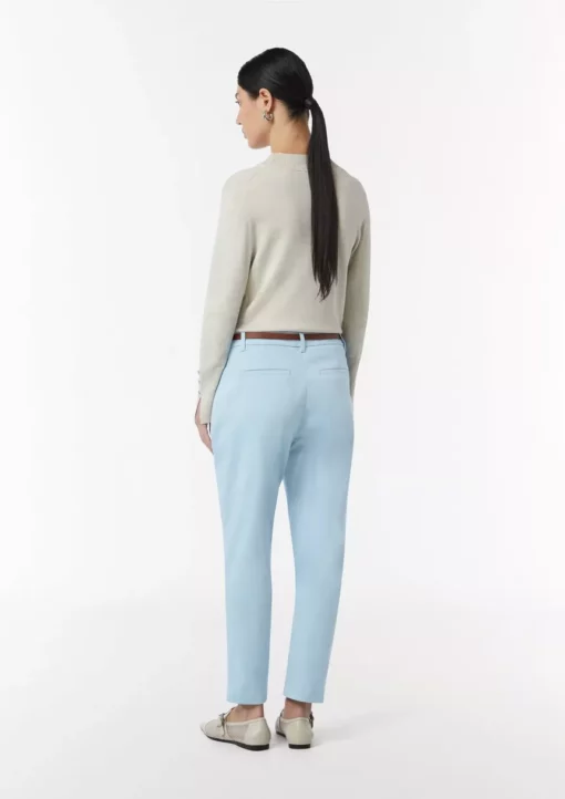 Comma, 7/8 Trousers Pale Blue