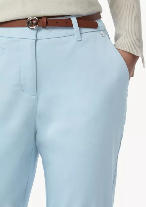 Comma, 7/8 Trousers Pale Blue