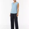 Comma, T-shirt Light Blue