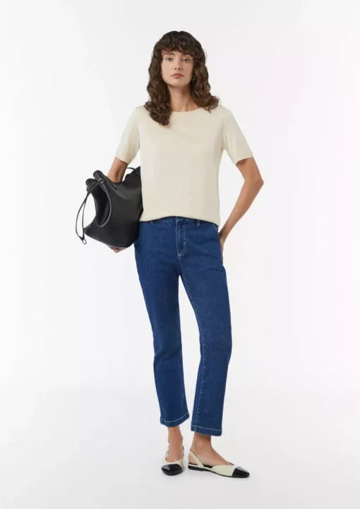 Comma, T-shirt Beige