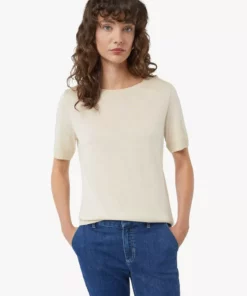 Comma, T-shirt Beige