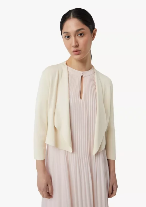 Comma, Short Cardigan Beige