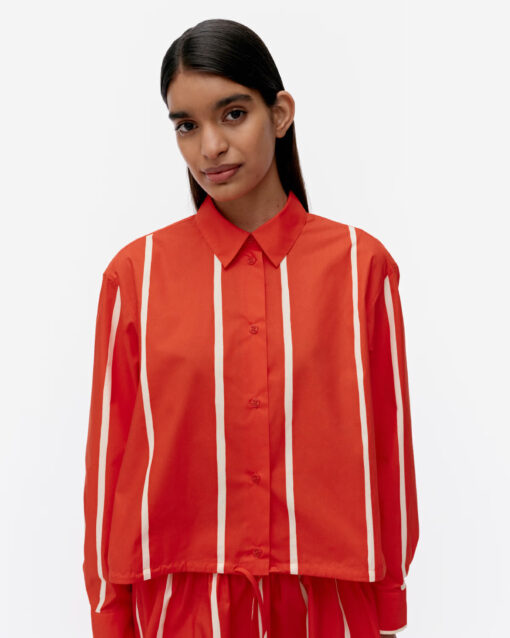 Marimekko Rypytys Puhveli Shirt Red
