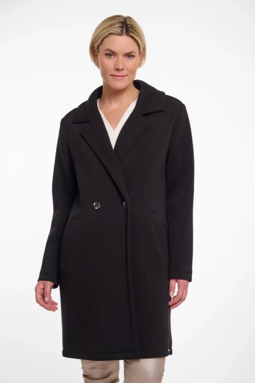 Rino & Pelle Danja Bouble Breasted Coat Black