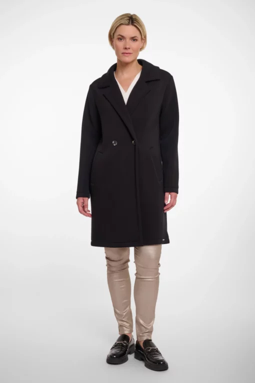 Rino & Pelle Danja Bouble Breasted Coat Black