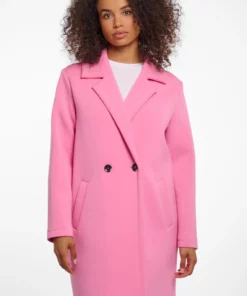 Rino & Pelle Danja Bouble Breasted Coat Bright Pink