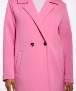 Rino & Pelle Danja Bouble Breasted Coat Bright Pink